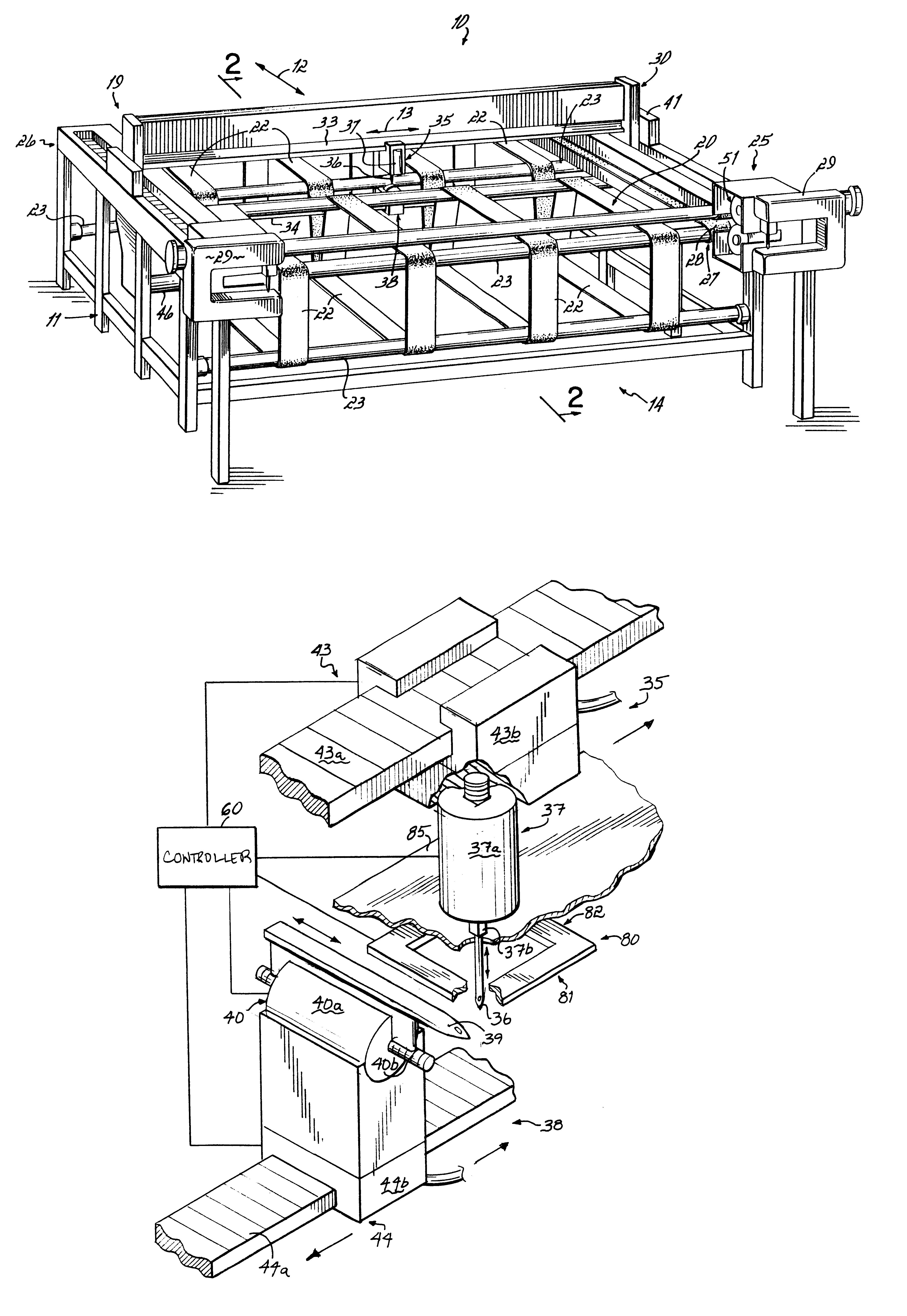 Servo driven quilter