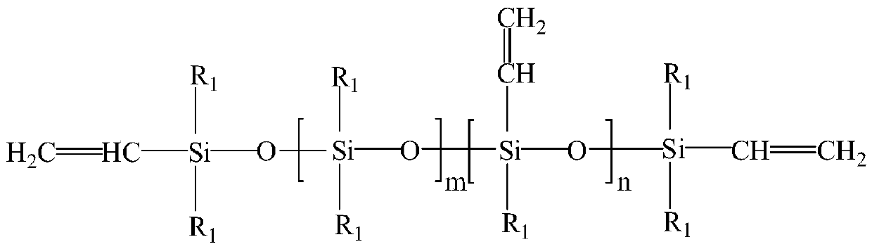 Organic silicon pouring sealant, preparation method and novel electric drive motor