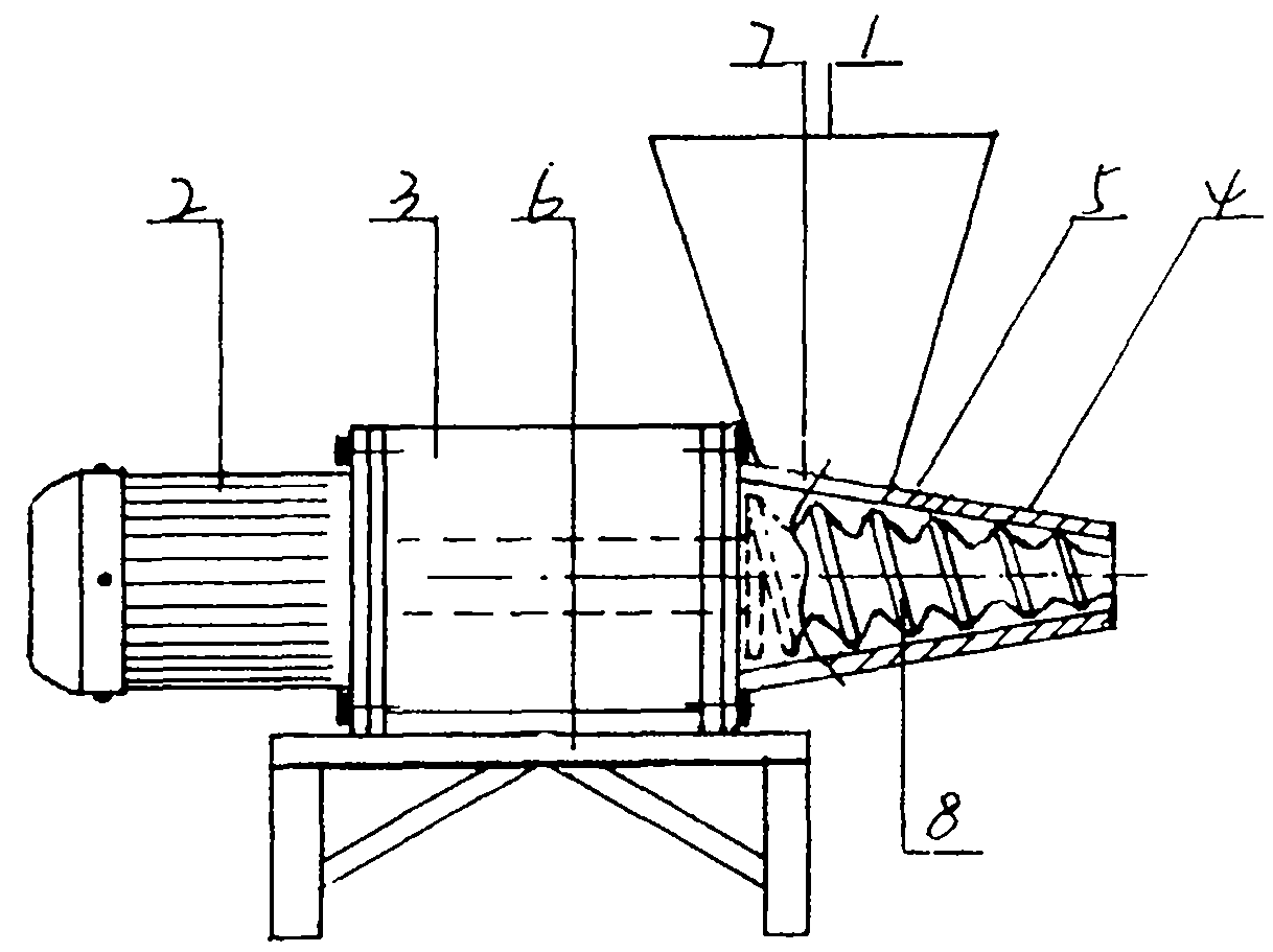 River snail shell removing machine