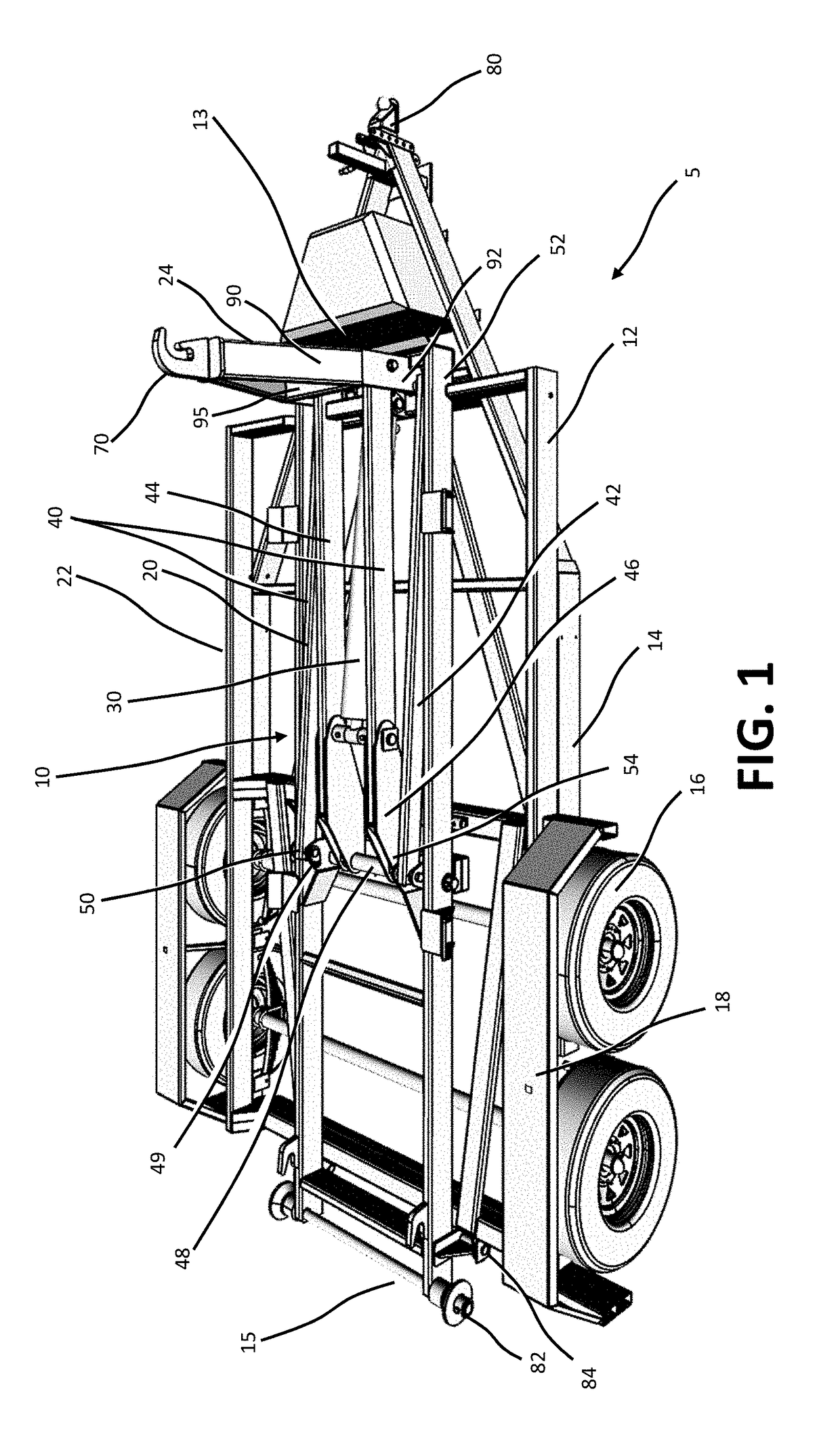 Hooklift trailer