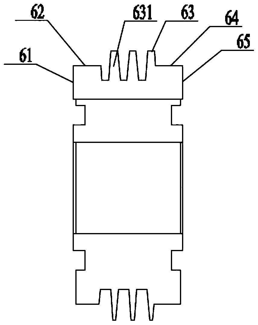 Flower-shaped milling cutter for wood door production