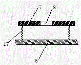 Liquid-phase medicament premixing device for pharmacy department