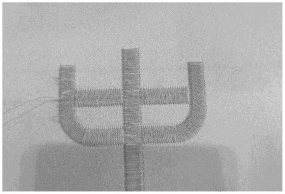 Superfine electroluminescent fiber and preparation method and application thereof