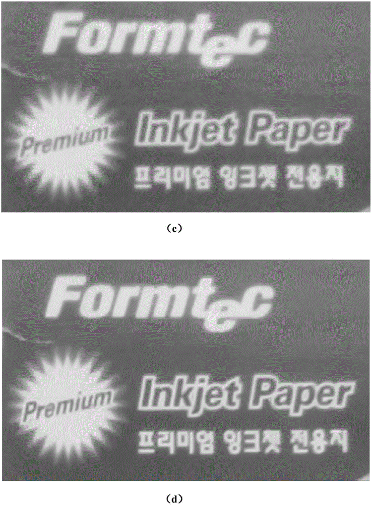 Binocular visual image super-resolution fusion de-noising method