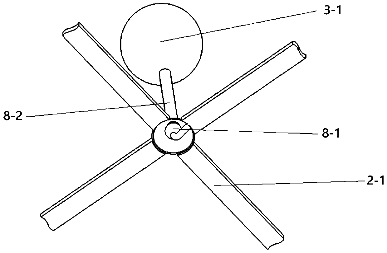 Spherical nanometer friction generator unit and net cage based on generator unit