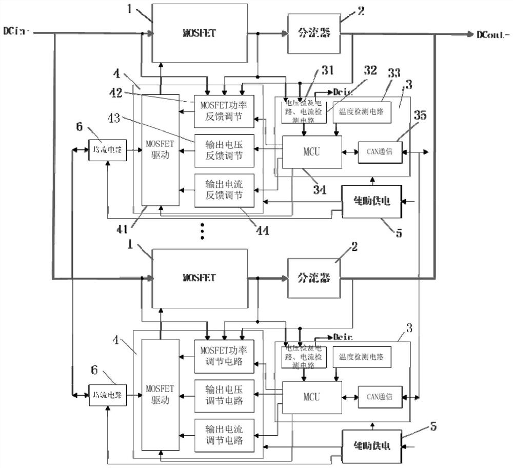 Linear voltage stabilizing circuit