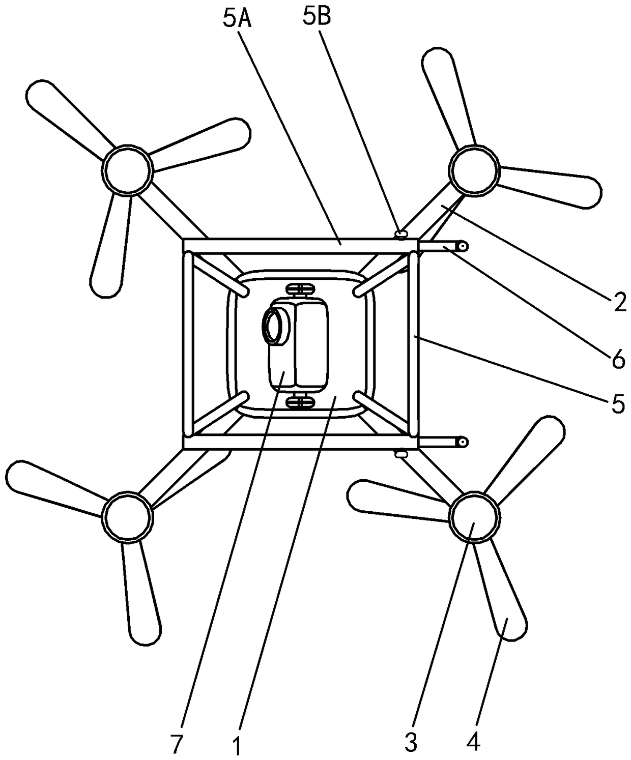 Multi-rotor unmanned aerial vehicle