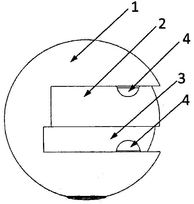 Impact preventing body for windows