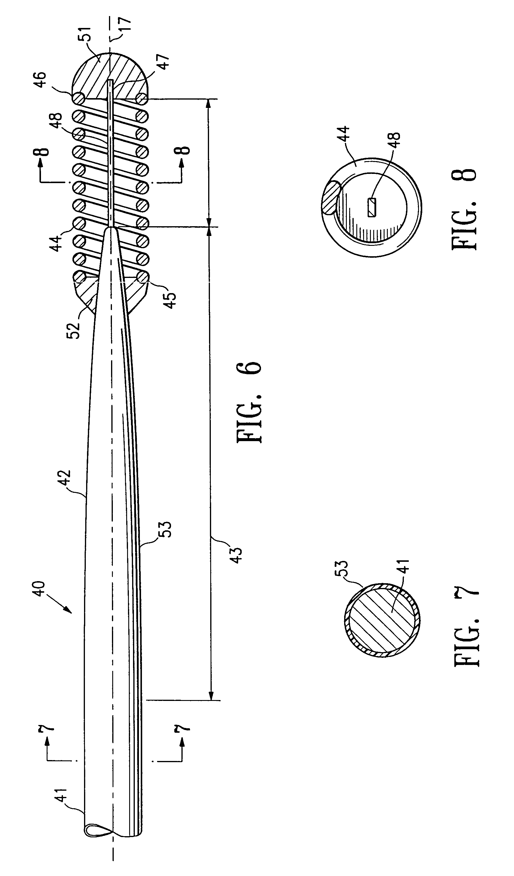 Guidewire having linear change in stiffness