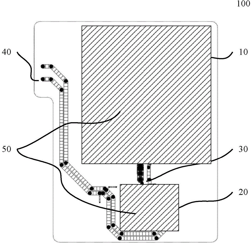 Receiving device for wireless charging