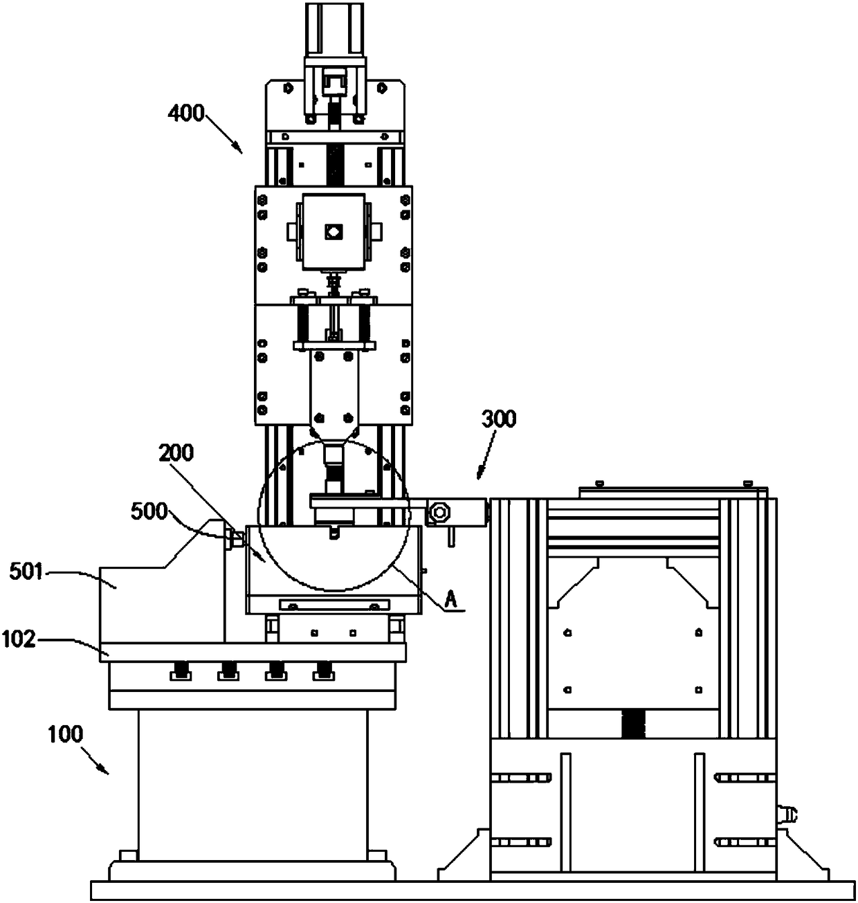 Fine motion device and fine motion testing device