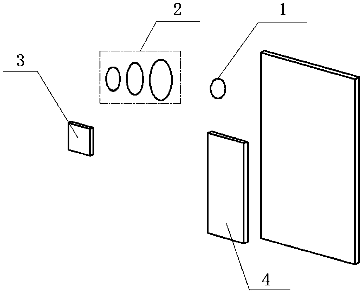 Novel smart phone with imaging spectrum detection function and spectrum detection method thereof