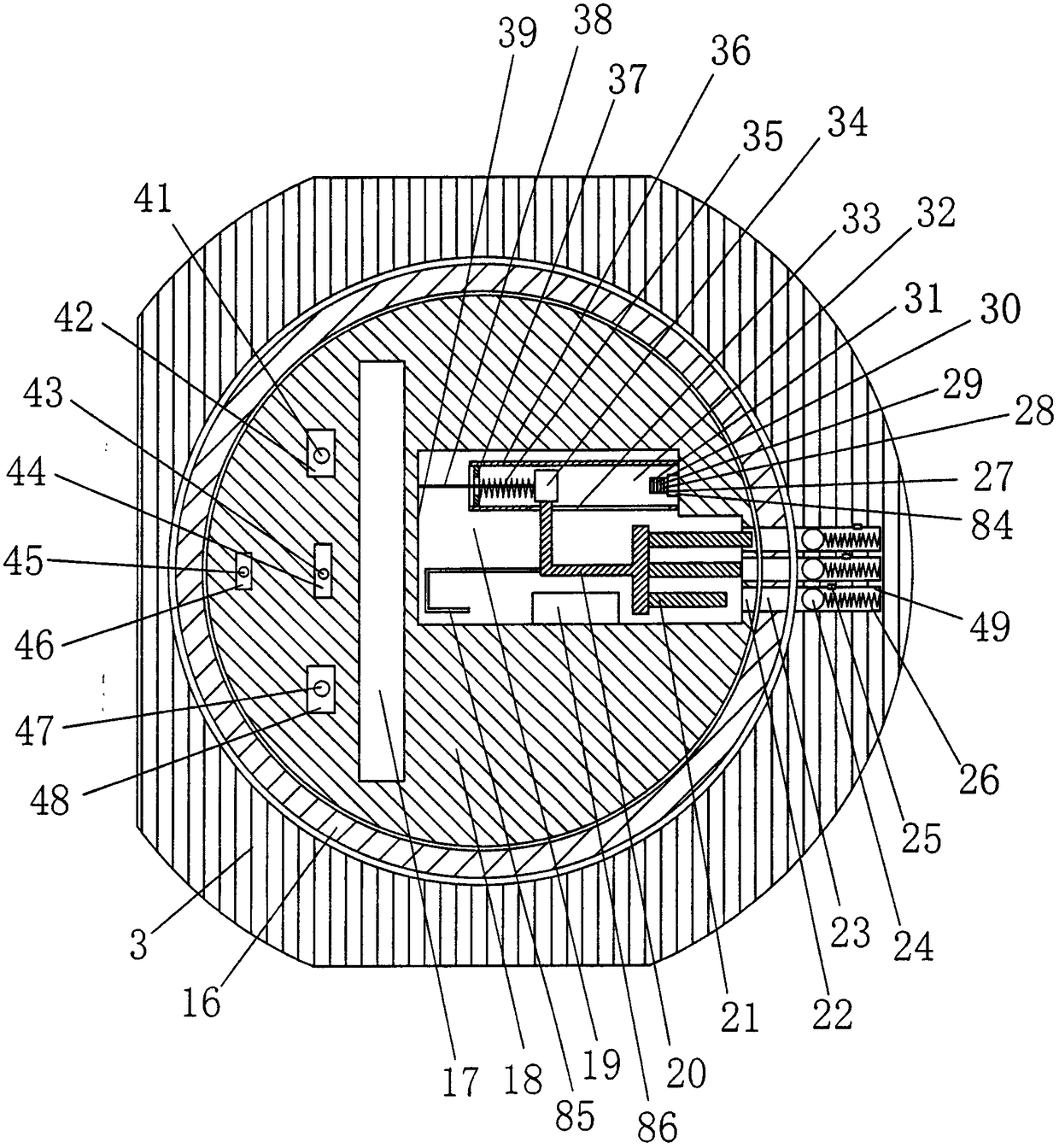 A ice hockey lock system with intelligent alarm function