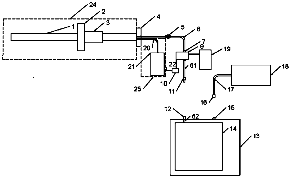 Sampling system and method for fixed gas emission source, and application thereof