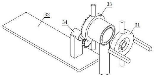 Wire winch device for steel wire rope production and implementation method thereof