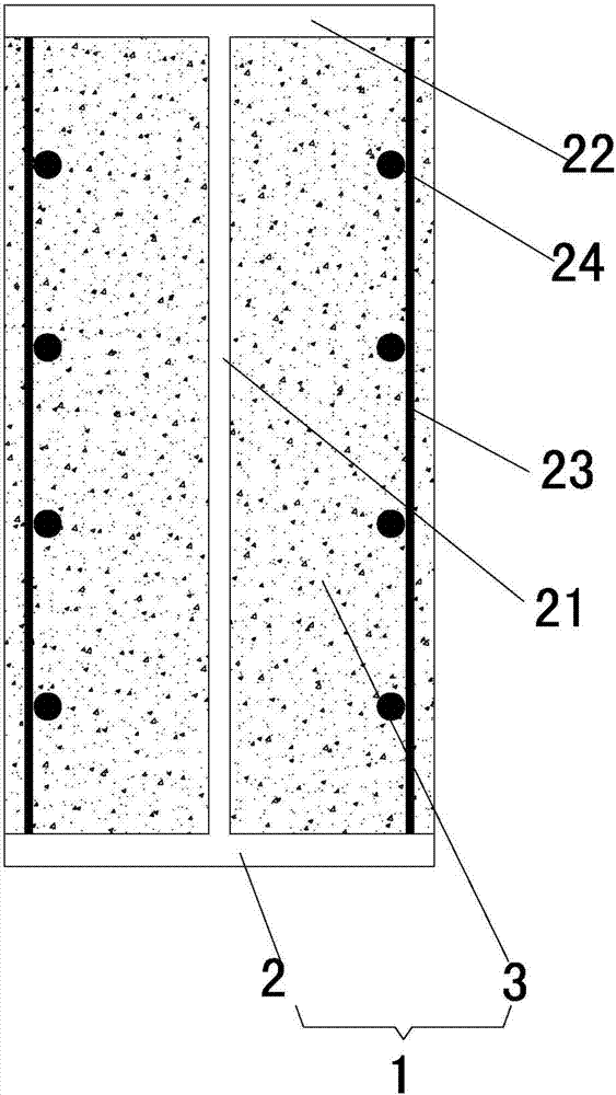 Splicing method for partial composite prefabricated columns