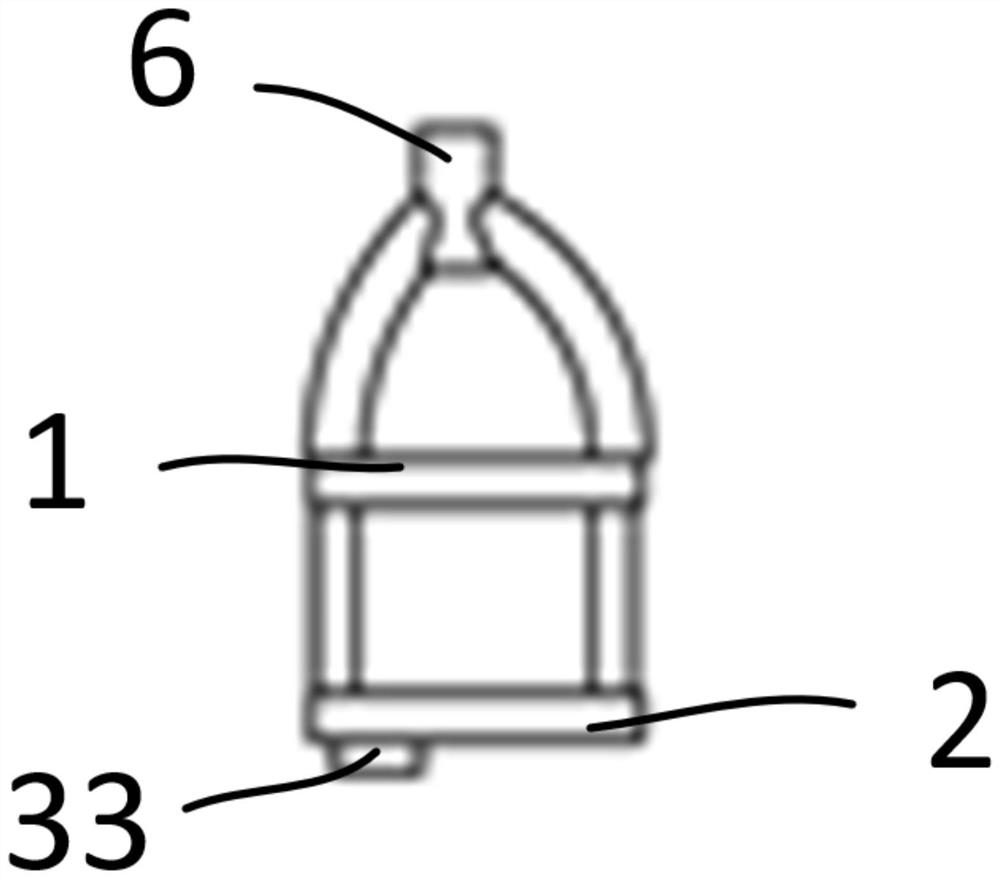 Integrated stepping type electrode support