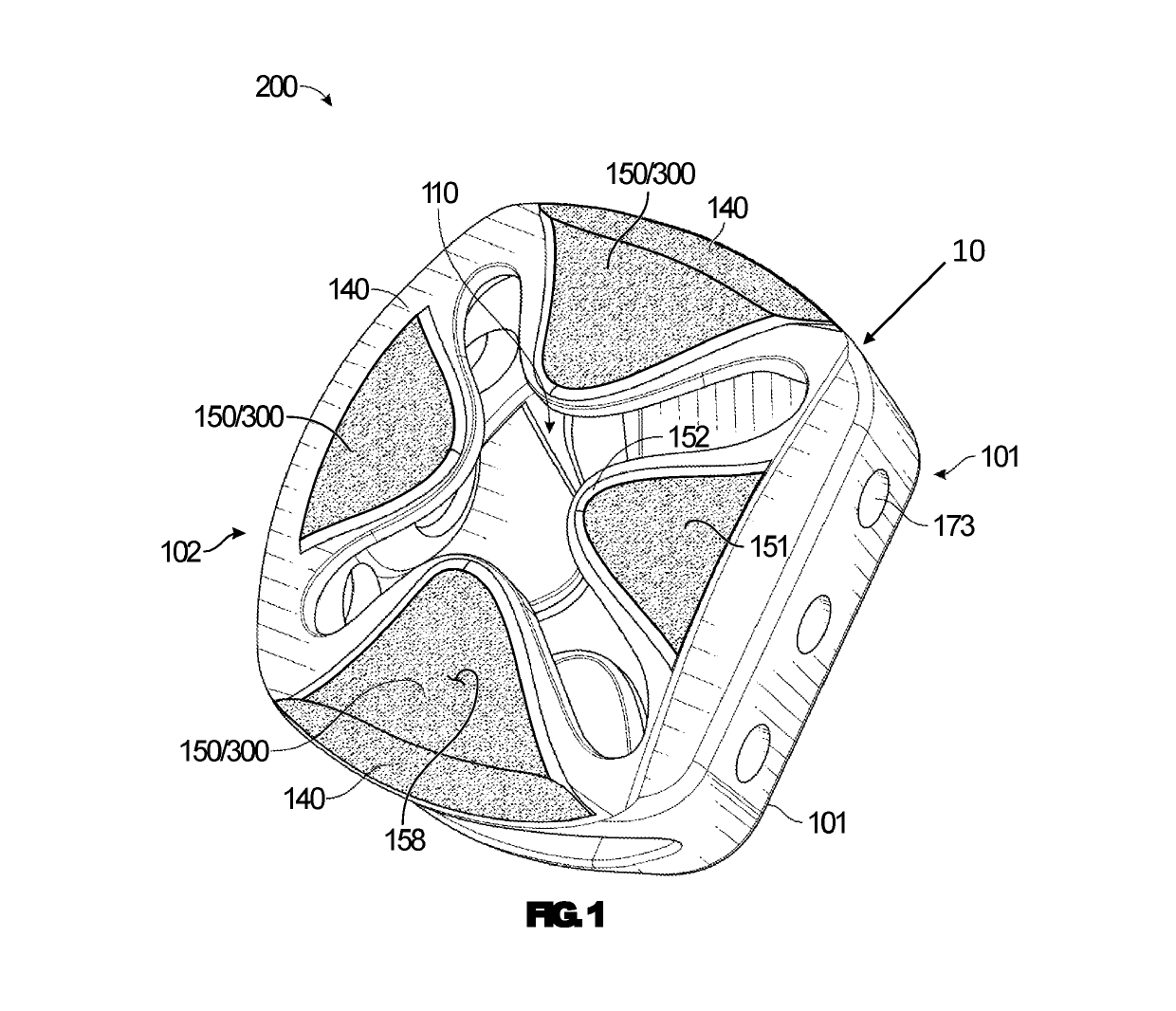 Dynamic intervertebral spacer implant