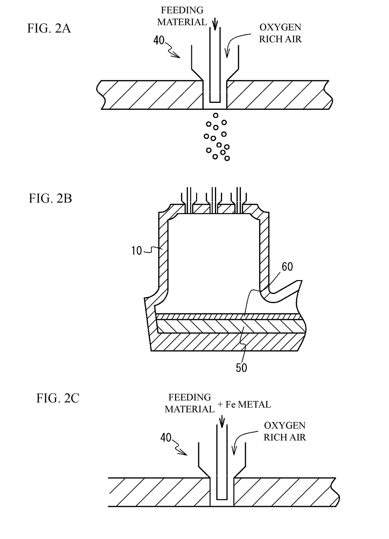 Operation method of copper smelting furnace