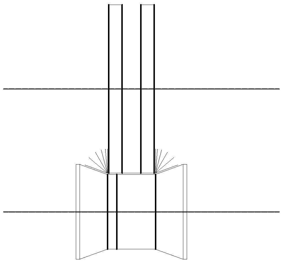 Forming method for special-shaped beam with right-angle step