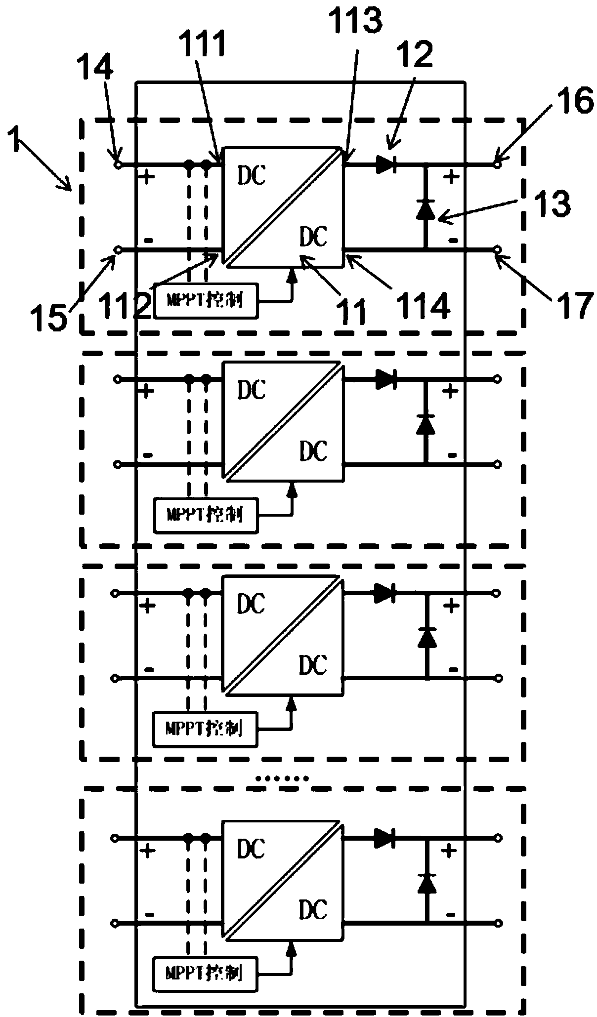 Open architecture high-integration MPPT standardized module