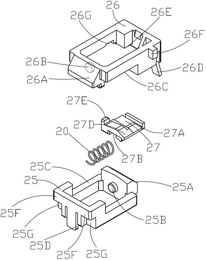 Earth leakage protection socket with jack baffle device