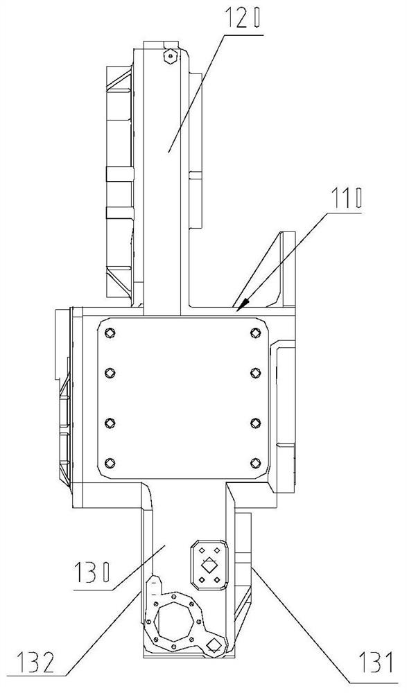 Power box for electric wheel type engineering machinery