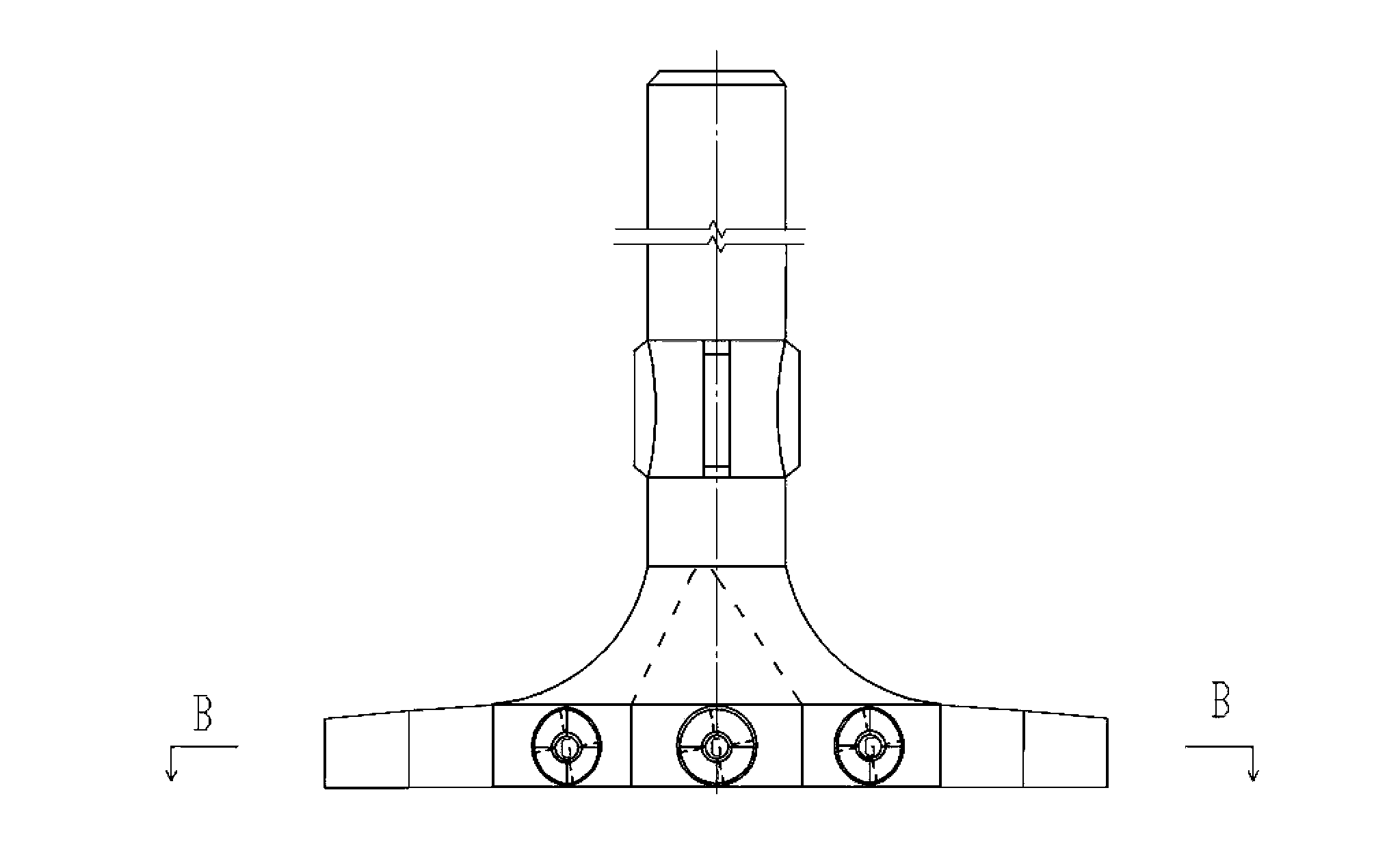 Atmosphere pressure difference wind power efficient integrated power generation device and efficient integration method