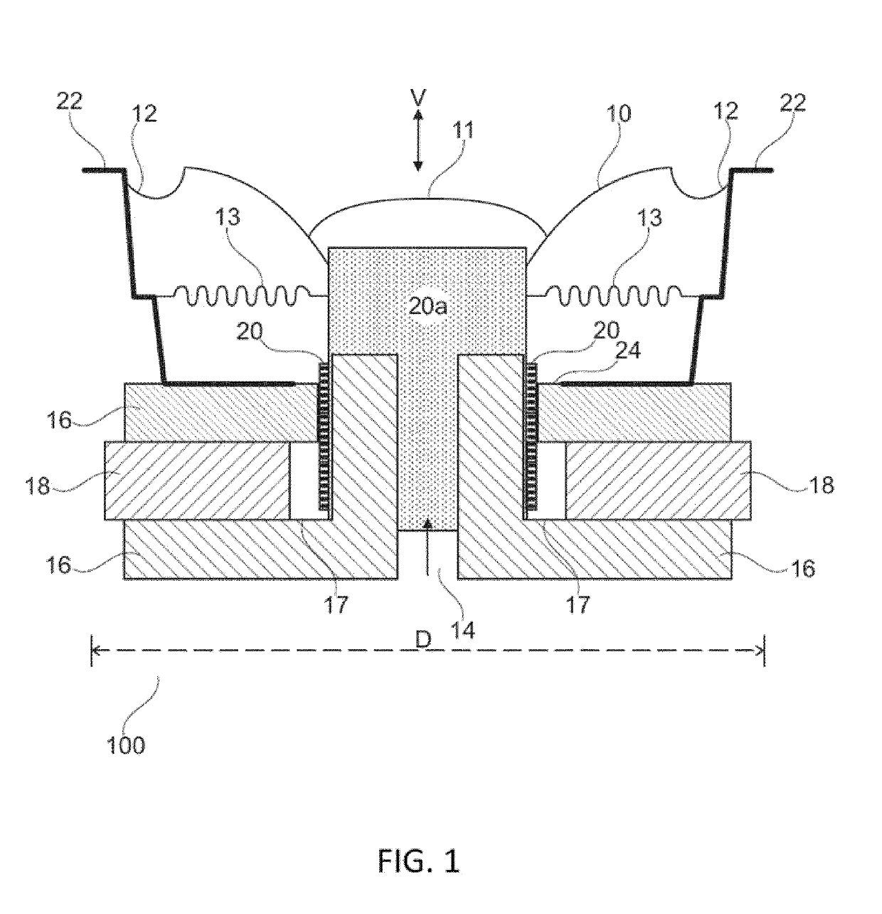 A method of controlling loudspeaker diaphragm excursion