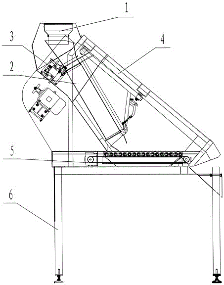 Grape stalk removal device