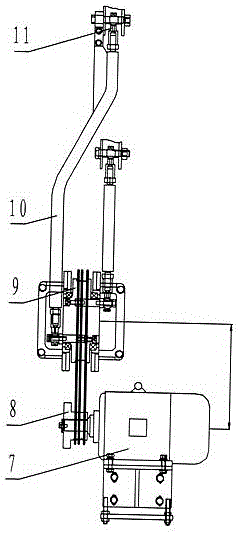 Grape stalk removal device