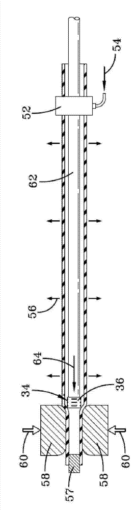 Vein pump assembly for air maintenance tire