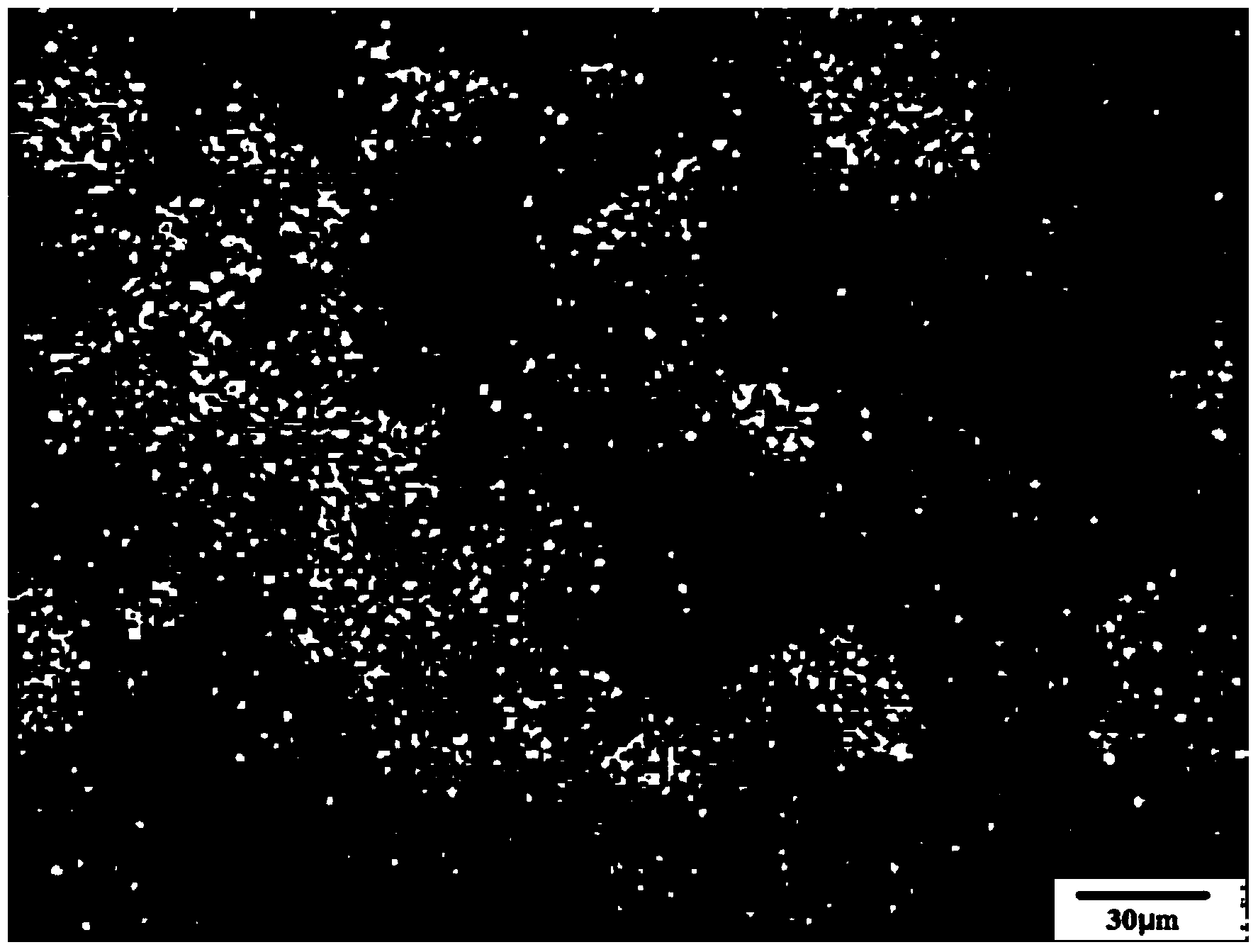 Large-sized ruthenium-based alloy sputtering target and preparation method thereof