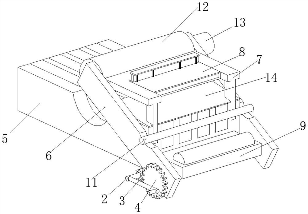 Equipment for processing medium-radius arc surface on wall bar in furniture piano