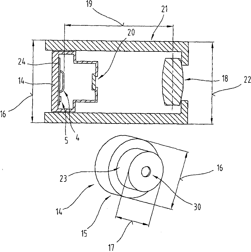 Illuminous module and pocket tool with a illuminous module