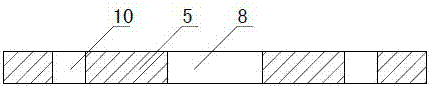 Low-cost intelligent chip carrier band and manufacturing method therefor