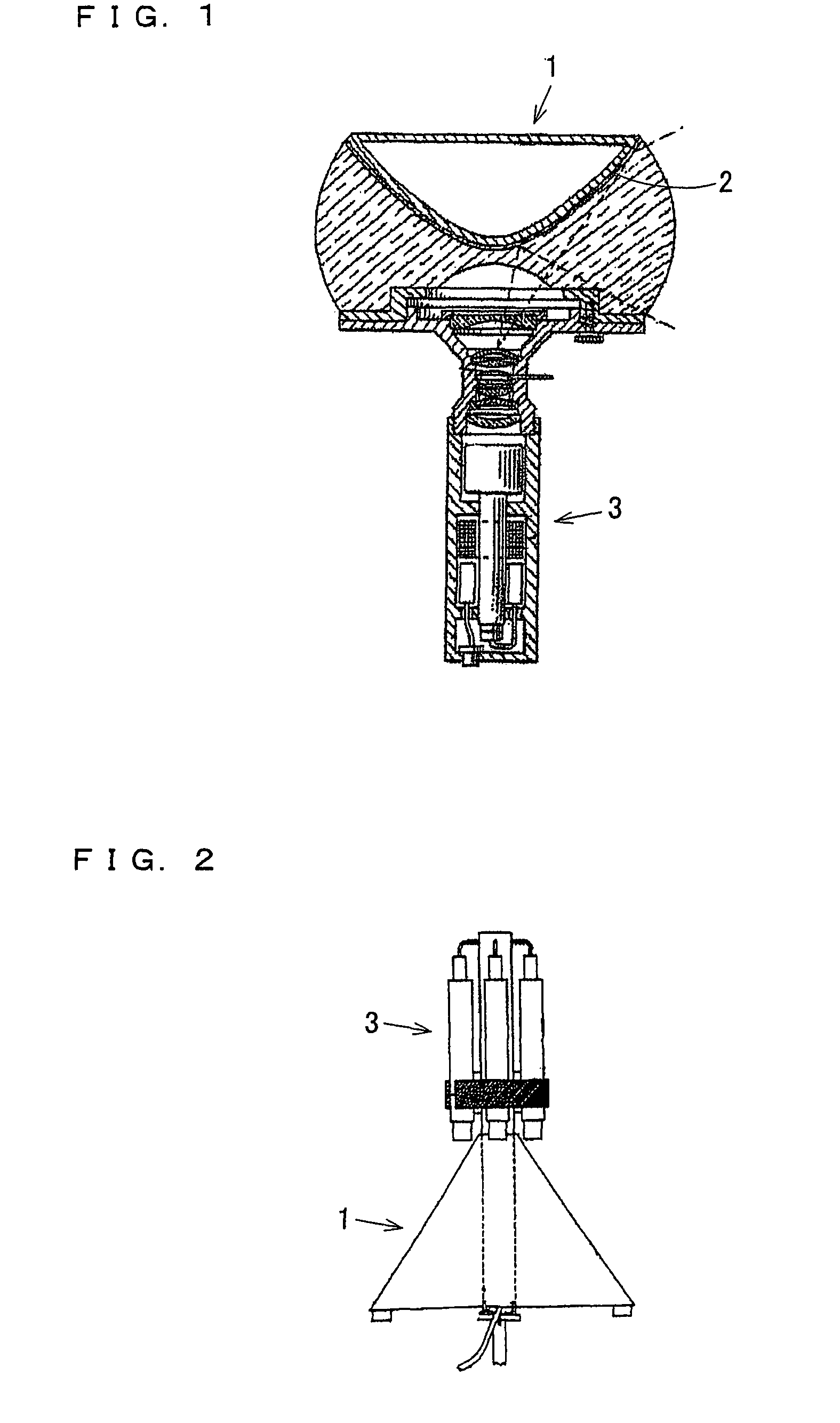 Panoramic three-dimensional adapter for an optical instrument and a combination of such an adapter and such an optical instrument