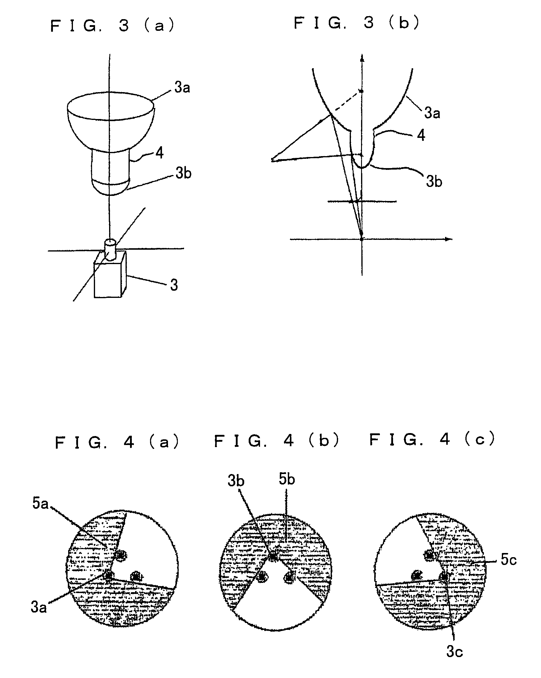 Panoramic three-dimensional adapter for an optical instrument and a combination of such an adapter and such an optical instrument