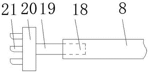 Wall gap filling device for construction