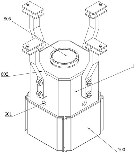 Intelligent fire-fighting monitoring multifunctional detector