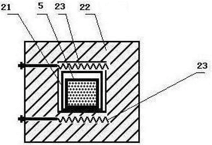 Continuous high-temperature carbonization furnace and method for continuously producing coarse-grained carbide powder