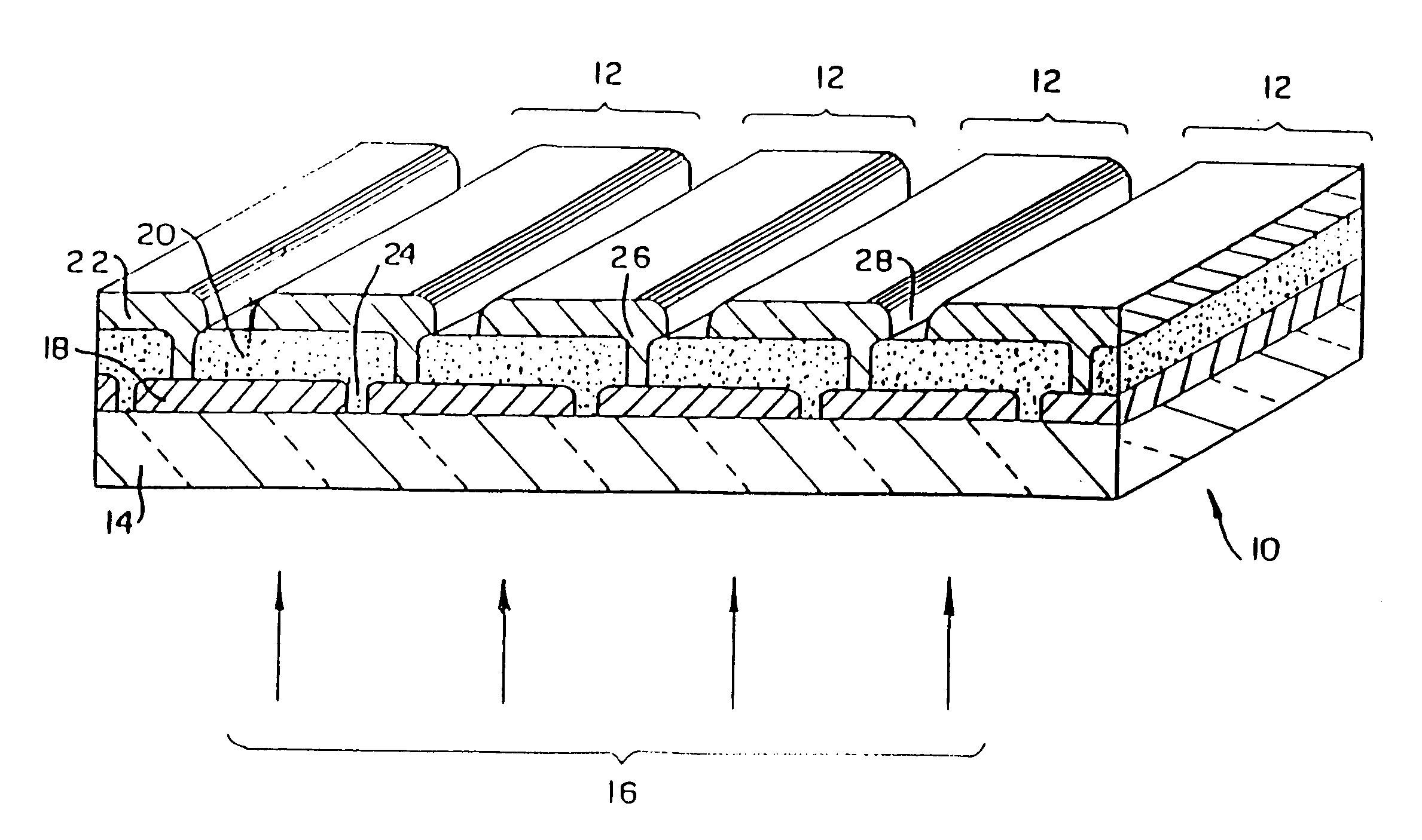 Partially transparent photovoltaic modules