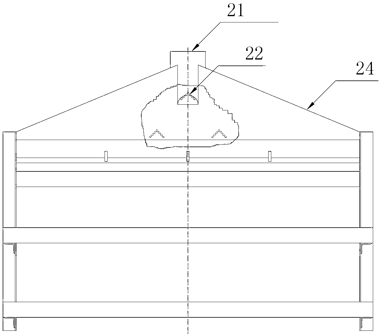 Dust cleaning system applicable to heat recovery boiler with complex heating surface