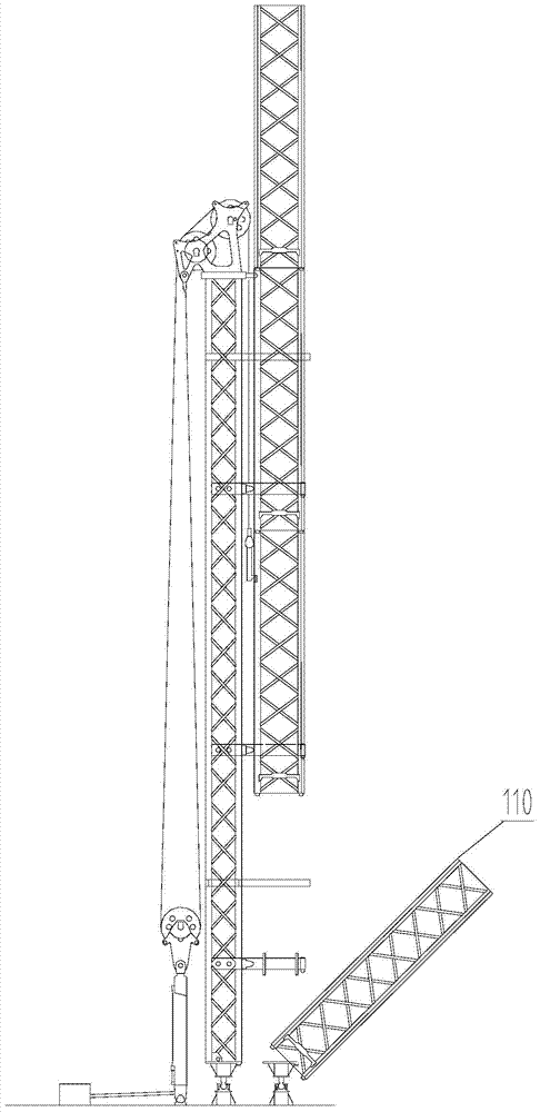 Rapid repair tower system and its erection method