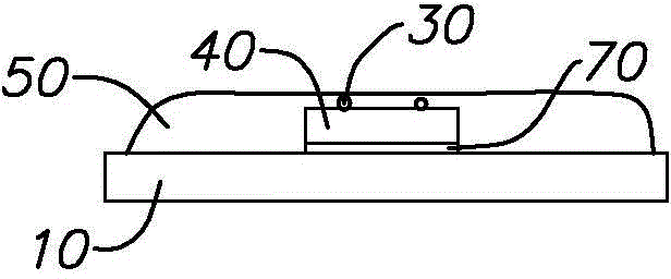 Configuration and manufacturing process of LED module