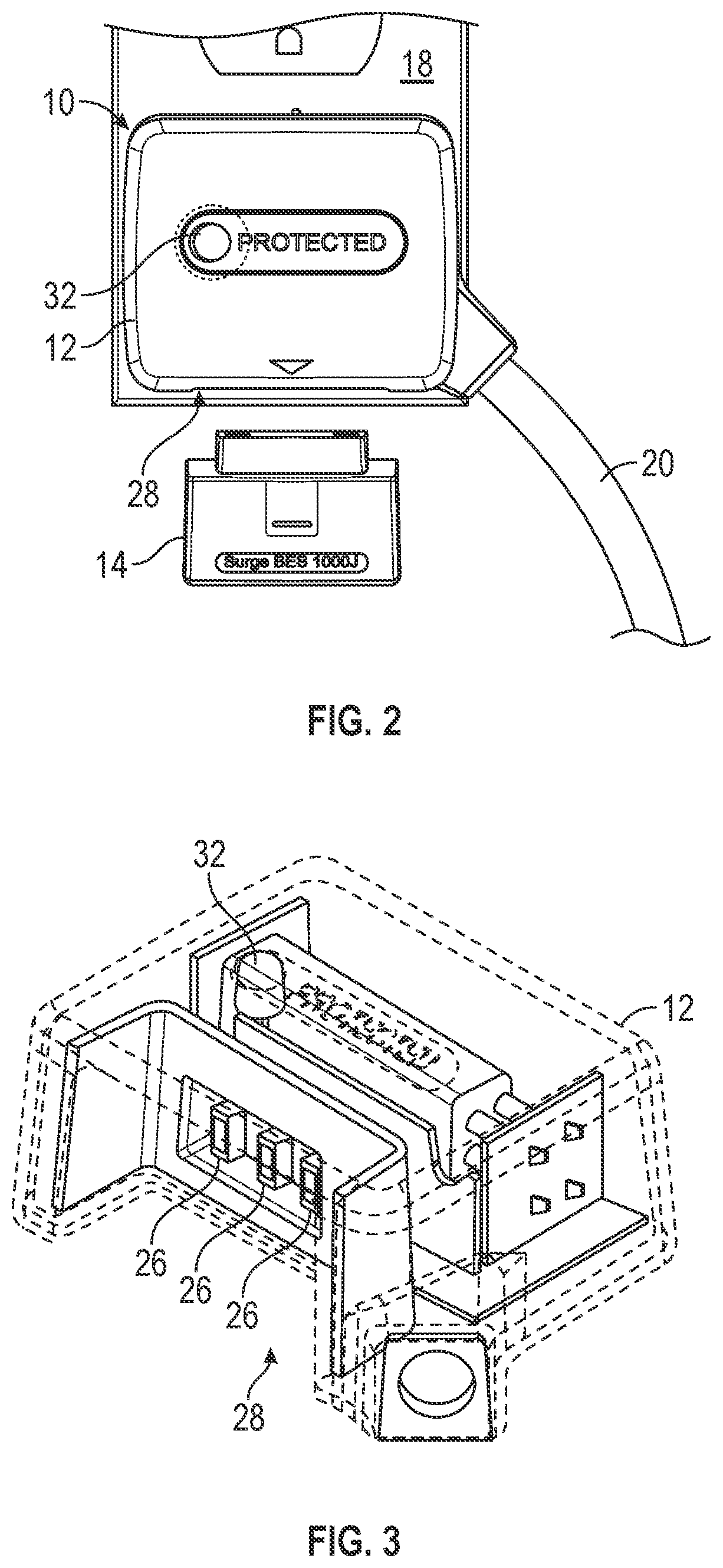 Electrical plug with replaceable surge protector