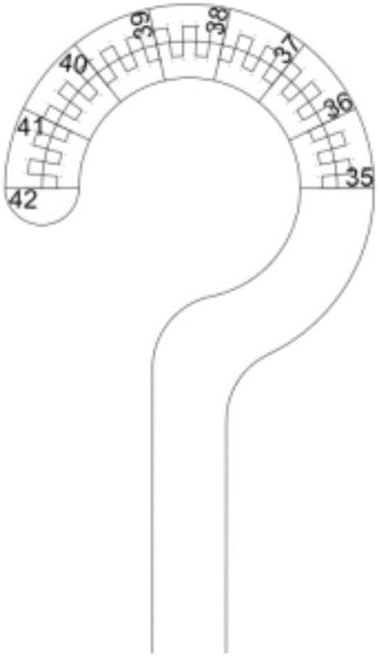 Disposable annular thermometer