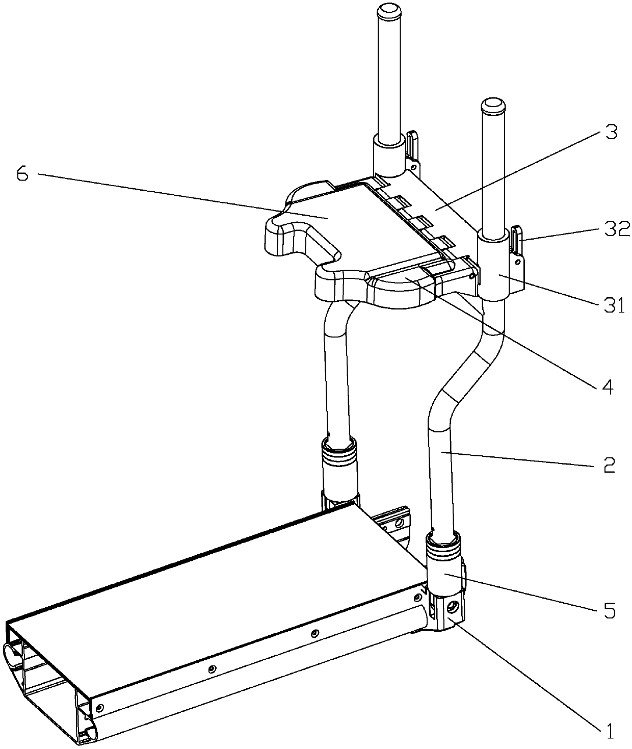 Folding seat and scooter with same