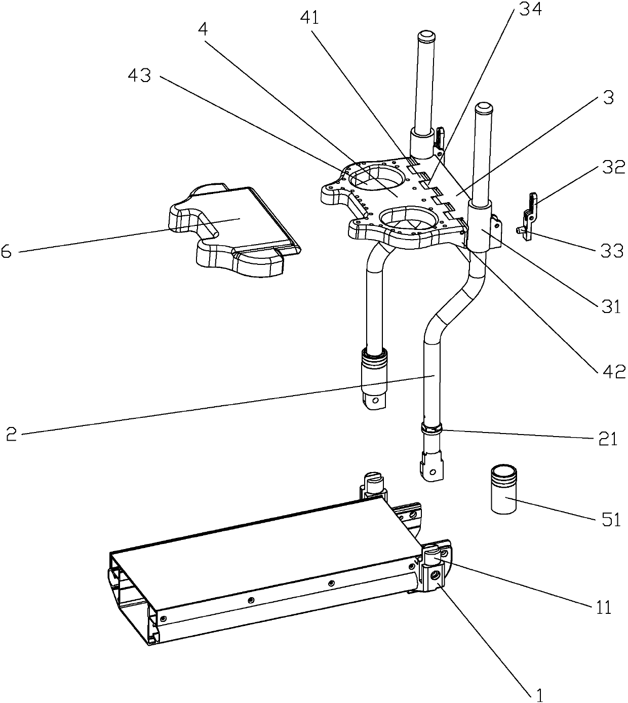 Folding seat and scooter with same