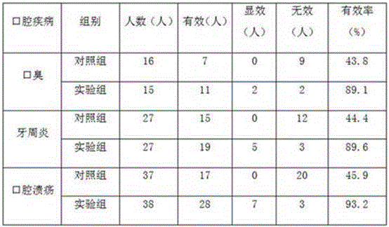 Pharmaceutical composition of yi nationality's medicine detoxifying toothpaste